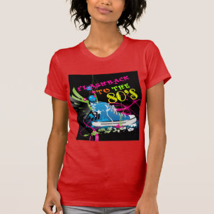 Camiseta Flashback à sapatilha do néon do anos 80