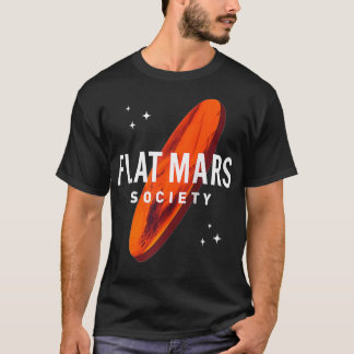 Camiseta Flat Mars Society Gift Men Women