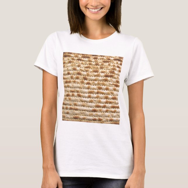 Camiseta Flatbread do biscoito do Matzah (Frente)