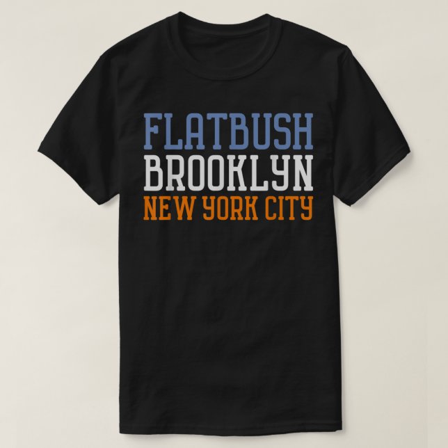 Camiseta Flatbush NYC Brooklyn  (Frente do Design)