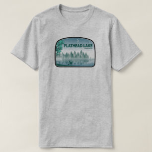 Camiseta Flathead Lake Montana Veado