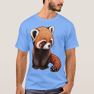 Camiseta Flauffy Red Panda