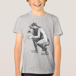 Camiseta Flauros Leopardo Humanóide Dicionário Infernal