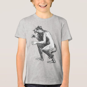 Camiseta Flauros Leopardo Humanóide Dicionário Infernal