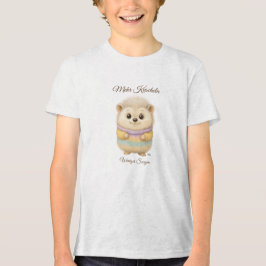 Camiseta Flauschiger Igel Winterzauber Motiv