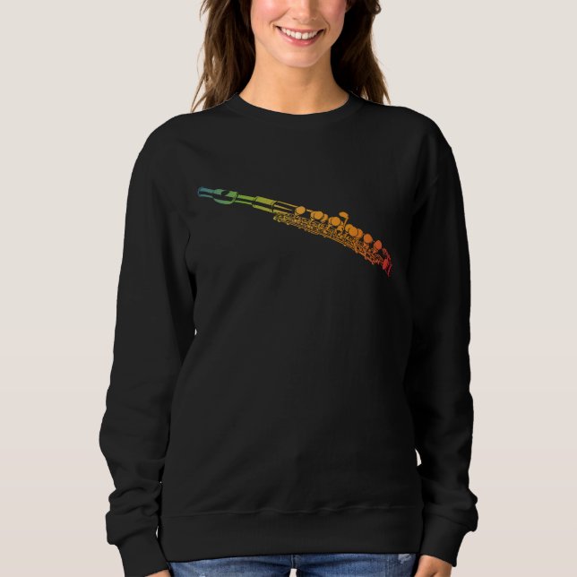 Camiseta Flauta Colorida Flauta Flauta (Frente)