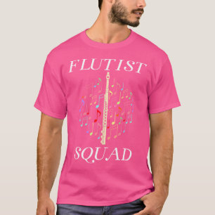 Camiseta Flauta Esquadrão Flautista Orquestra Profissional
