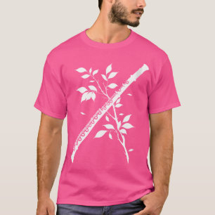 Camiseta Flauta Instrumento de Sopro Orquestra
