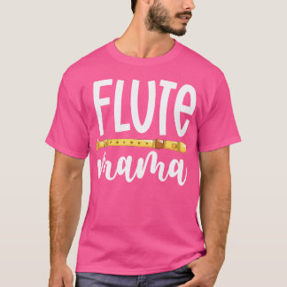 Camiseta Flauta Mãe De Um Leitor De Flauta Mãe Flutista Mam