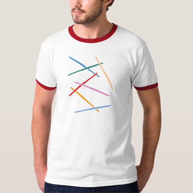 Camiseta Flautas Coloridas (Frente)