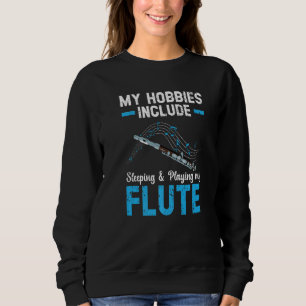 Camiseta Flautista de Flauta Músico Instrumentista Musical 