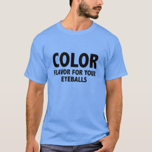 Camiseta Flavor De Cor Para Seus Olhos