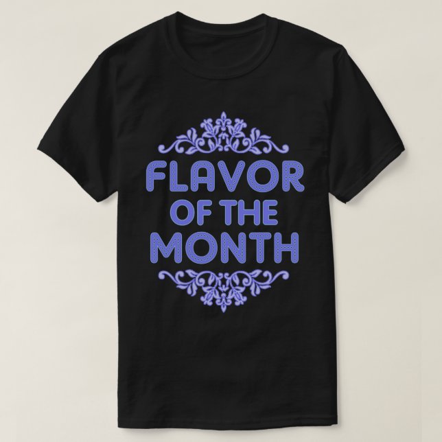 Camiseta Flavor do Mês (Frente do Design)
