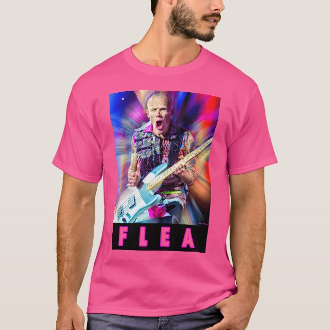 Camiseta Flea Musical (Frente)