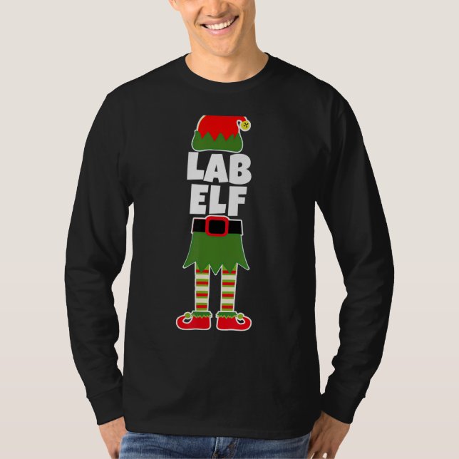 Camiseta Flebotomia técnica do laboratório de natal Elf Tec (Frente)