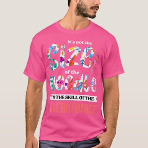 Camiseta Flebotomista Seringa Skill Phlebotomy Nurs Médicos