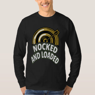 Camiseta Flechas De Caça De arcos E Arquivamento De Cotação