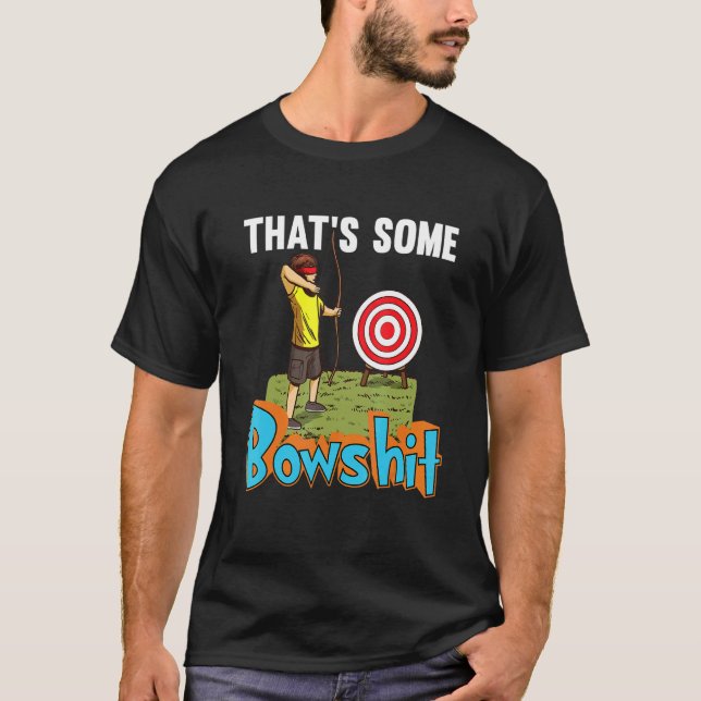 Camiseta Flechas De Caça De arcos E Arquivamento De Cotação (Frente)