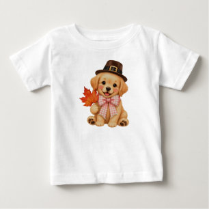 Camiseta Fleece de Cachorrinho Golden Retriever em Aquarela