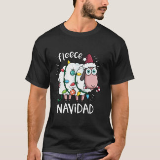 Camiseta Fleece Feliz Navidad Mexicana Xmas Shea Ch