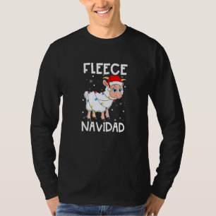 Camiseta Fleece Navidad Funny Christmas Shea Feliz Xmas Li