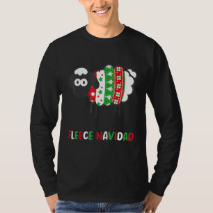 Camiseta Fleece Navidad Funny Xmas Pun Espanhol Com Gentil