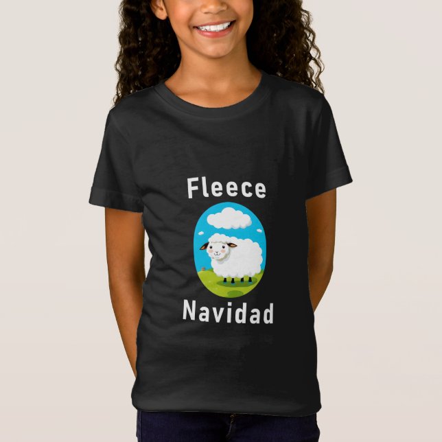 Camiseta "Fleece Navidad" Natal (Frente)