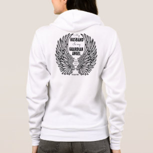 Camiseta Fleece Personalizado Zip Hoodie/Angel Wings