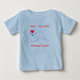 Camiseta Flertar - A Mamãe é Bonita