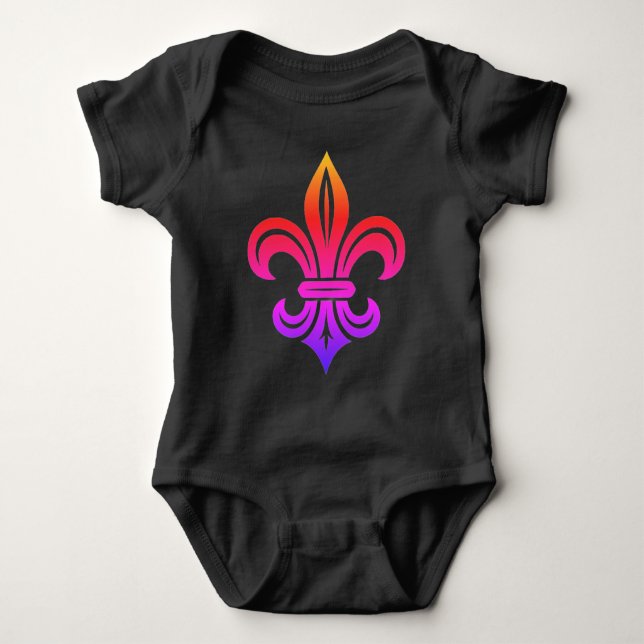 Camiseta "Fleur-de-lis Estilizada" (Frente)