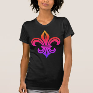Camiseta "Fleur-de-lis Estilizada"