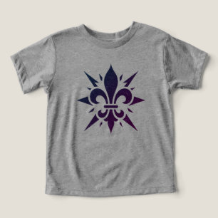 Camiseta "Fleur-de-lis Estilizada"