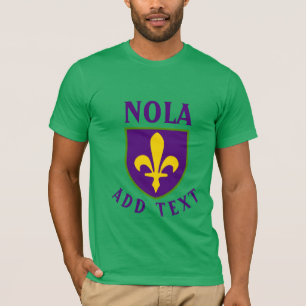 Camiseta Fleur De Lis Shield, NOLA