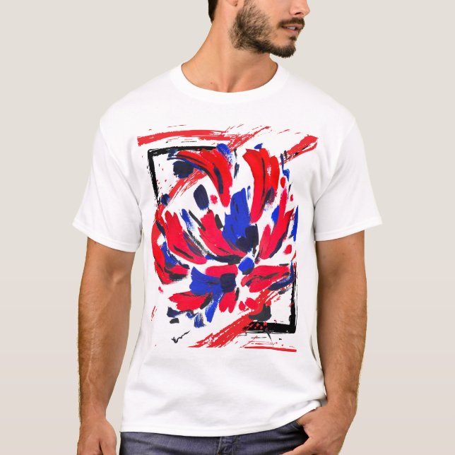 Camiseta Fleur éclatée (Frente)