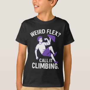 Camiseta Flex Estranho Eu Chamo de Design Minimalista de Es