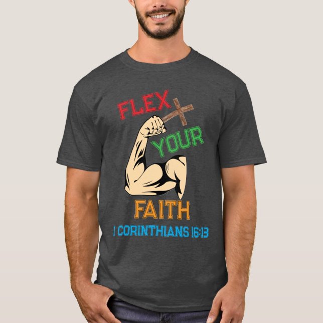 Camiseta Flex Your Faith (Frente)