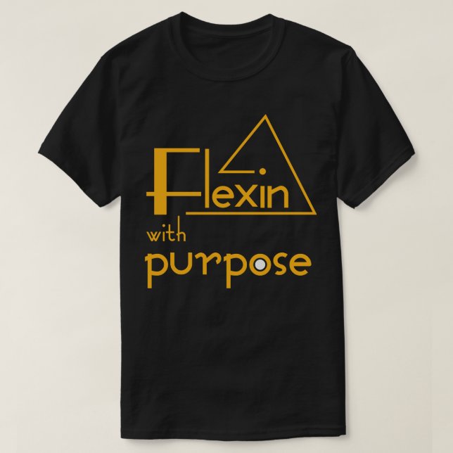 Camiseta Flexibilidade com propósito (Frente do Design)