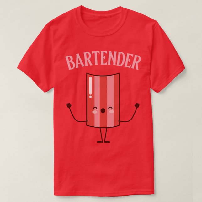 Camiseta Flexsão do Bartender (Frente do Design)