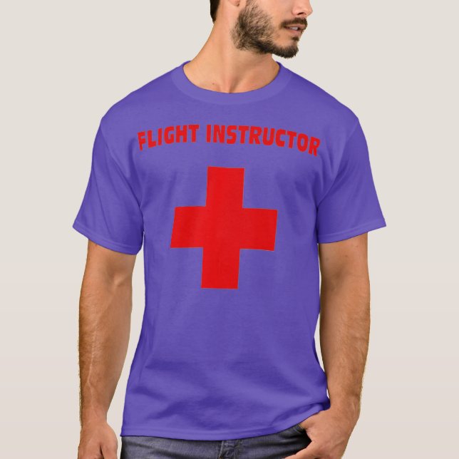 Camiseta Flight Instructor Lifeguard Premium (Frente)