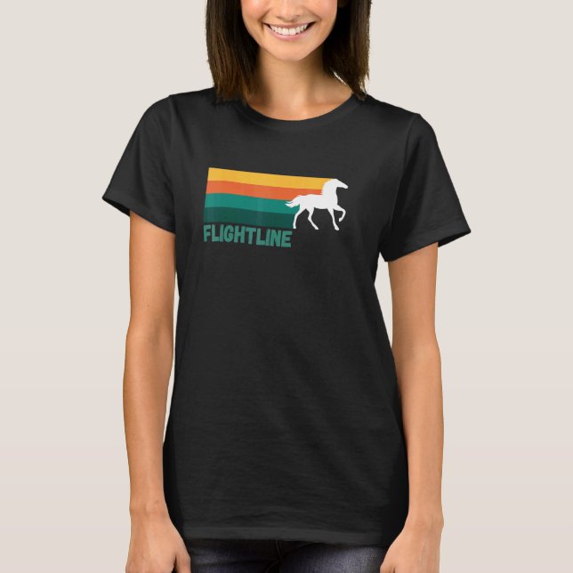 Camiseta Flightline Thoroughgring Racing Del Mar Papais noe (Frente)
