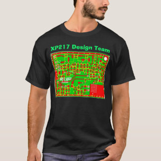 Camiseta FlightModel, equipe de design XP217