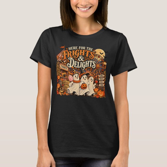Camiseta Flights & Delights (Frente)