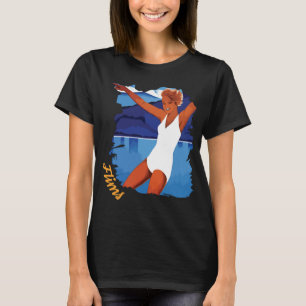 Camiseta Flims Suíça Esquiador Aquático Viagem