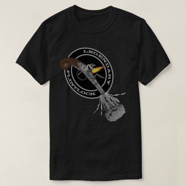 Camiseta Flintlock Legendário (Frente do Design)