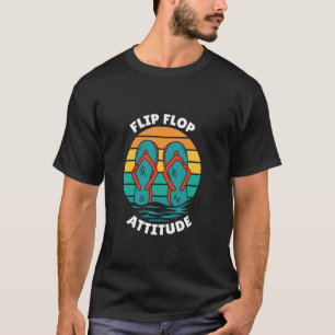 Camiseta Flip Flop Attitude - Vida de Praia na Fló