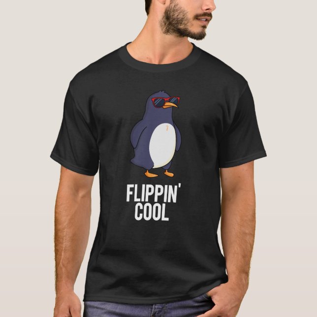 Camiseta Flippin Legal Funny Penguin Pun (Frente)