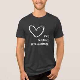 Camiseta Flirting Introverts Shy Friendly Approachable
