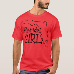 Camiseta Flo Grown Women Girls Local Flórida