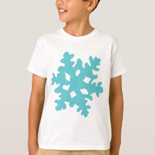Camiseta floco da neve do gelo - floco de neve
