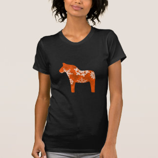Camiseta Floco de neve do cavalo de Dala